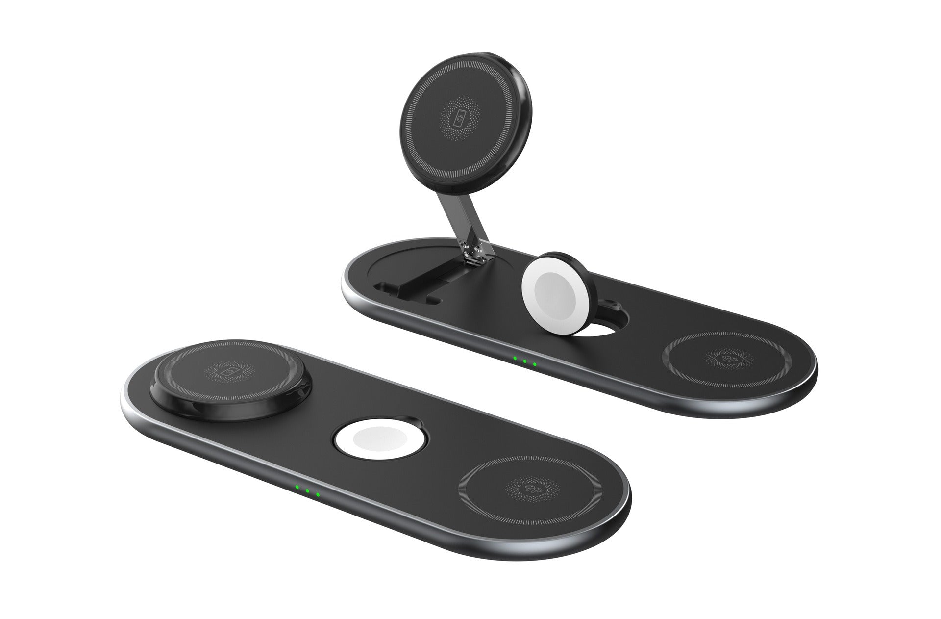Foldable 3-in-1 Magnetic Wireless Charging Station