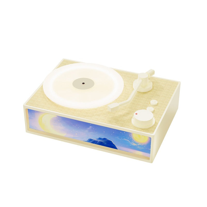 Retro Bluetooth Speaker with Ambient Light & Aroma Diffuser