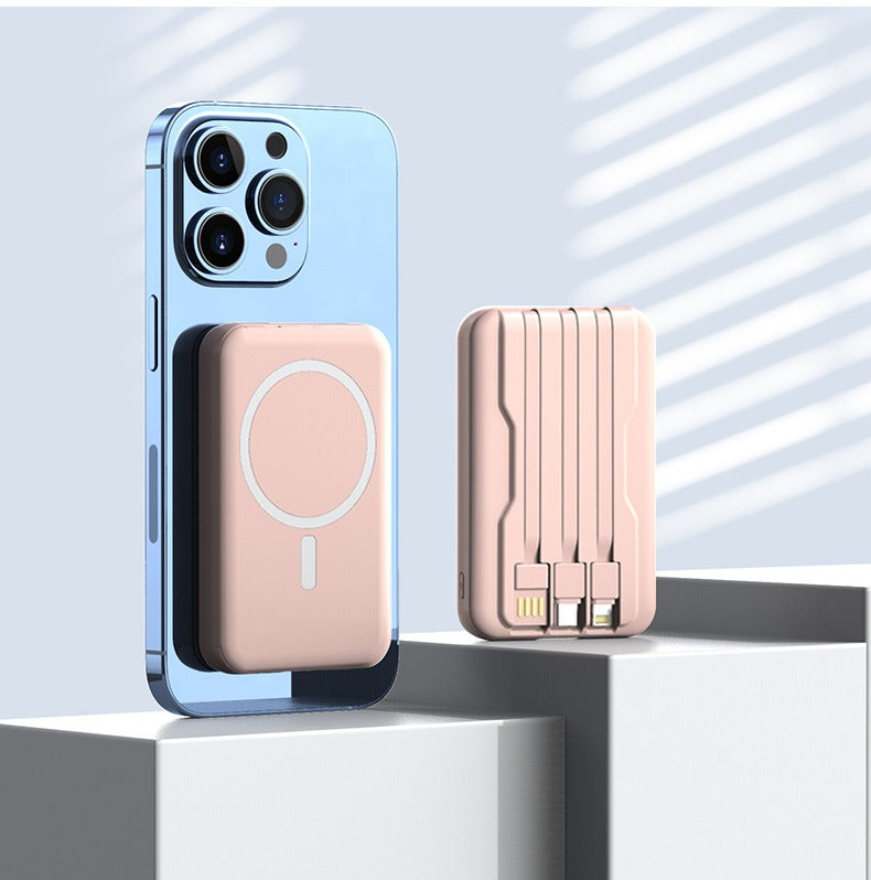 10,000mAh Magnetic Wireless Power Bank